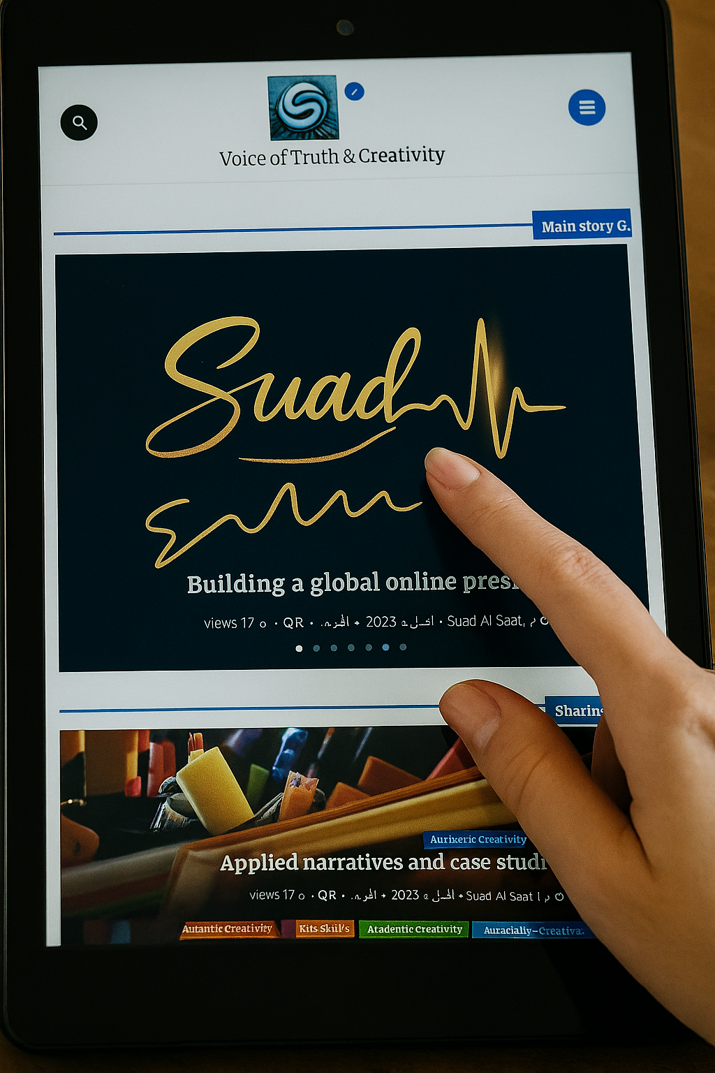 The voice of truth and creativity https://suad-alsaati.site outside the box The voice of truth and creativity is: Intellectual independence breeds creativity https://suad-alsaati.site
